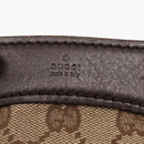 GUCCI GG Canvas Tote Bag Beige Gold 109143 Auth 151466-14