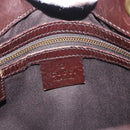 GUCCI GG Canvas Tote Bag Beige Gold 109143 Auth 151466-15