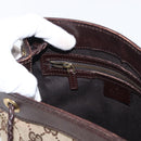 GUCCI GG Canvas Tote Bag Beige Gold 109143 Auth 151466-19