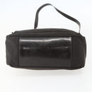 GUCCI Bamboo Shoulder Bag Nylon 2way Brown Silver Auth 151470-5