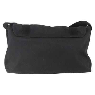 GUCCI Shoulder Bag Canvas Black Silver 122374 Auth 151471 - 0