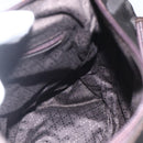 GUCCI Bamboo Shoulder Bag Nylon 2way Brown Silver 000 2404 0509 Auth 151472-20