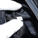 PRADA Hand Bag Nylon Black Silver Auth 151476-11
