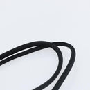 PRADA Hand Bag Nylon Black Silver Auth 151476-14