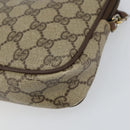 GUCCI GG Supreme Shoulder Bag PVC Beige Gold 97 02 068 Auth 151477-9