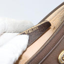 GUCCI GG Supreme Shoulder Bag PVC Beige Gold 97 02 068 Auth 151477-12