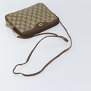GUCCI GG Supreme Shoulder Bag PVC Beige Gold 97 02 068 Auth 151477-7