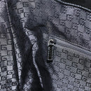 GUCCI Hand Bag Canvas Black Silver 002 1121 1669 Auth 151479-20