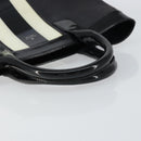 GUCCI Hand Bag Canvas Black Silver 002 1121 1669 Auth 151479-7