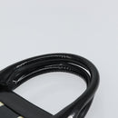 GUCCI Hand Bag Canvas Black Silver 002 1121 1669 Auth 151479-8