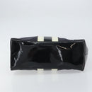 GUCCI Hand Bag Canvas Black Silver 002 1121 1669 Auth 151479-9