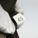 PRADA Shoulder Bag Nylon Khaki Silver Auth 151480-20