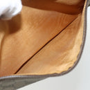 GUCCI GG Supreme Clutch Bag PVC Beige 014 115 6063 Auth 151482-11