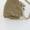 GUCCI GG Canvas Shoulder Bag 3 Set Beige Gold Auth 151485-19