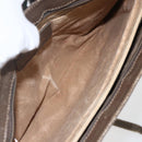 GUCCI GG Supreme Web Sherry Line Bag PVC Beige Red 904 02 043 Auth 151491-17