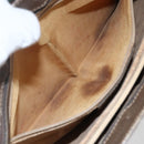 GUCCI GG Supreme Web Sherry Line Bag PVC Beige Red 904 02 043 Auth 151491-20