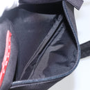 PRADA Sports Shoulder Bag Nylon Black Silver Auth 151492-23