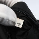 PRADA Sports Shoulder Bag Nylon Black Silver Auth 151492-12