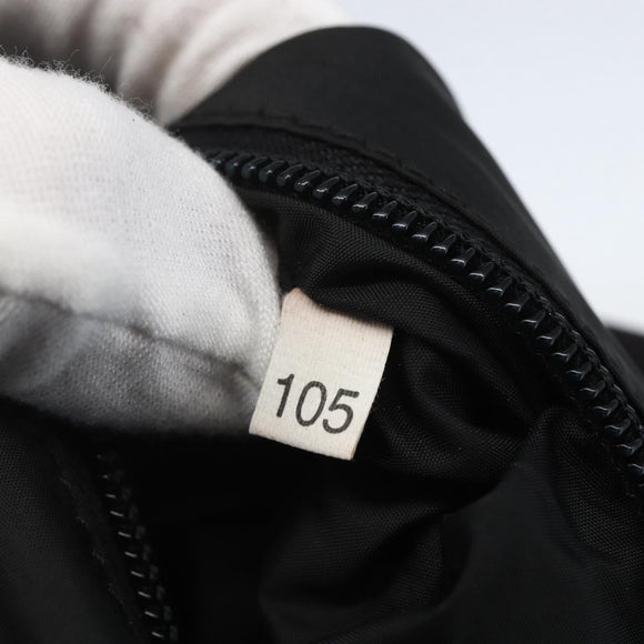 PRADA Sports Shoulder Bag Nylon Black Silver Auth 151492