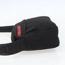 PRADA Sports Shoulder Bag Nylon Black Silver Auth 151492-3