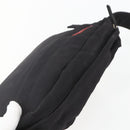 PRADA Sports Shoulder Bag Nylon Black Silver Auth 151492-6