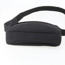 PRADA Sports Shoulder Bag Nylon Black Silver Auth 151492-5