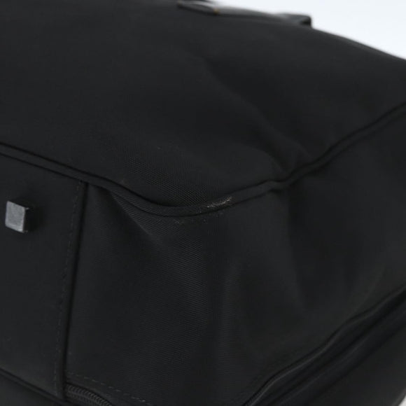 GUCCI Boston Bag Canvas 2way Black Auth 151493