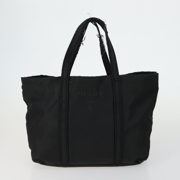 PRADA Hand Bag Nylon 3 Set Black Auth 151495
