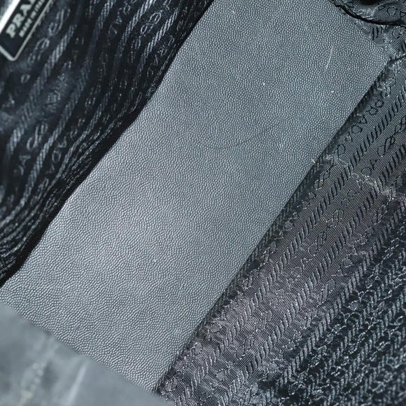 PRADA Hand Bag Nylon 3 Set Black Auth 151495