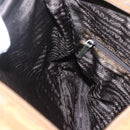 PRADA Shoulder Bag Nylon Brown Silver Auth 151496-23