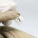 PRADA Shoulder Bag Nylon Beige Silver Auth 151497-11