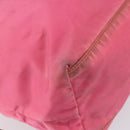 PRADA Tote Bag Nylon Pink Silver Auth 151499-13