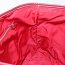 PRADA Tote Bag Nylon Pink Silver Auth 151499-19