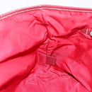 PRADA Tote Bag Nylon Pink Silver Auth 151499-19