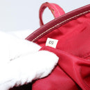 PRADA Tote Bag Nylon Pink Silver Auth 151499-12