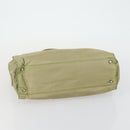 PRADA Hand Bag Nylon 2 Set Black Beige Auth 151501-17