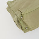 PRADA Hand Bag Nylon 2 Set Black Beige Auth 151501-18