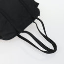 PRADA Hand Bag Nylon 2 Set Black Beige Auth 151501-5