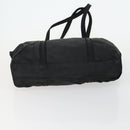 PRADA Hand Bag Nylon 2 Set Black Beige Auth 151501-7