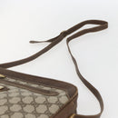 GUCCI GG Supreme Shoulder Bag PVC Beige Gold Auth 151504-8