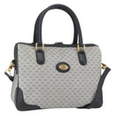 GUCCI Micro GG Supreme Hand Bag PVC Navy Gold 002 58 0033 Auth 151506-1
