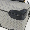 GUCCI Micro GG Supreme Hand Bag PVC Navy Gold 002 58 0033 Auth 151506-14