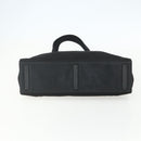 PRADA Tote Bag Nylon Black Silver Auth 151507-5