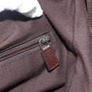 GUCCI GG Canvas Tote Bag Beige Silver 153213 Auth 151508-18