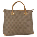 GUCCI Micro GG Supreme Tote Bag PVC Beige Gold 002 4868 39 Auth 151511-1