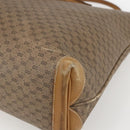 GUCCI Micro GG Supreme Tote Bag PVC Beige Gold 002 4868 39 Auth 151511-15