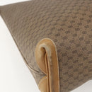 GUCCI Micro GG Supreme Tote Bag PVC Beige Gold 002 4868 39 Auth 151511-16