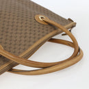 GUCCI Micro GG Supreme Tote Bag PVC Beige Gold 002 4868 39 Auth 151511-7