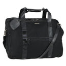 GUCCI Boston Bag Nylon 2way Black Silver Auth 151512-1