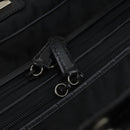 GUCCI Boston Bag Nylon 2way Black Silver Auth 151512-10